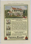 1914 Sherwin Williams Paint & Varnish Ad: Swp House - Cleveland Used. Price: $21.84.