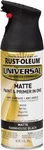 330505 Universal All Surface Spray Paint, 12 Oz, Matte Farmhouse Black New. Price: $16.95.