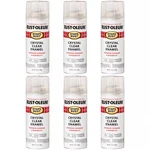 12 Oz. Protective Enamel Gloss Crystal Clear Spray Paint Rust-oleum (6-PACK) New. Price: $53.78.
