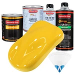 Sunshine Yellow Premium Quart Urethane Basecoat Clearcoat Car Auto Paint Kit New. Price: $200.99.