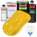 Indy Yellow Voc Auto Paint Urethane Basecoat Quart Kit & European Clear New. Price: $248.99.