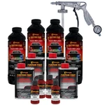 Custom Coat Blood Red 1 Gal Urethane Spray-on Truck Bed Liner Kit With Gun New. Price: $219.99.