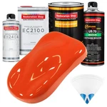 Charger Orange Urethane Basecoat Auto Paint Quart Kit & European Clear New. Price: $200.99.