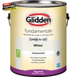 Glidden Fundamentals Grab-n-go Interior Wall Paint, White, Eggshell, 1 Gallon New. Price: $28.45.