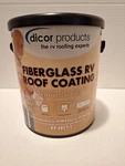 Gallon Dicor Products Fiberglass Rv Roof Coating RP-FRCT-1 Tan New. Price: $24.99.