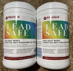 Fiberlock Lead Safe Dust Wipes Count Each 5498-90C New Two For 180 Total. Price: $28.00.