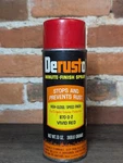 Vtg Derusto Vivid Red 870-D-2 Made Usa High Gloss Spray Paint Used. Price: $39.90.