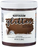Rust-oleum 360218 Glitter Interior Wall Paint, Quart, Harvest Gold New. Price: $47.67.