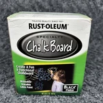 Rust-oleum Specialty Paint 206540 Chalkboard Brush-on, Black, 30 Fl Oz (1 Pack) New. Price: $14.95.