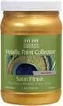 Qt ME200 Pale Gold Metallic Paint Collection, Satin Water-based Decorative New. Price: $72.99.