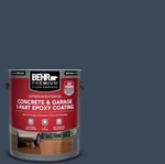 Behr Premium Interior Exterior Concrete & Garage 1 Part Epoxy, Very Navy - Gal New. Price: $69.97.