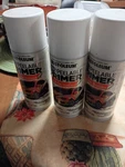 Rust-oleum 12OZ Coat Peelable Spray Primer Removable 3 Cans New. Price: $27.99.