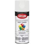 (6)-KRYLON Colormaxx 12 Oz. Satin Spray Paint, White. Rust Protection. K05577007 New. Price: $68.89.
