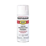 Rust-oleum 7791830 Stops Spray Paint, 12 Oz, Satin White New. Price: $9.79.