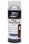 Deft Clear Wood Finish Gloss Lacquer Spray 12.25OZ Interior Aerosol 37125010133 New. Price: $14.99.
