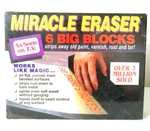 Giant Miracle Eraser Sanding Blocks Pack Of 6 New/sealed. Price: $19.97.