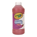 Crayola Artista Ii Washable Tempera Paint, Red, 16 Oz New. Price: $12.66.