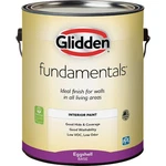 Glidden Fundamentals Eggshell Interior Paint, Ultra-deep Base, 1 Gal. New. Price: $18.52.
