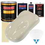 Olympic White Gallon Urethane Basecoat Clearcoat Car Auto Paint Fast Kit New. Price: $318.99.