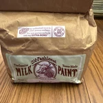 Bag Geniune Old-fashioned Home-made Milk Paint 48 Oz Powder Salem Red 1 Gal Open. Price: $55.00.