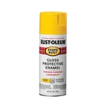 Rust-oleum 7747830 Stops Spray Paint, 12-OUNCE, Gloss Sunburst Yellow New. Price: $9.70.