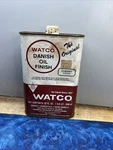 Vintage Watco Danish Oil Cherry Quart 1/2 Full Discontinued Htf Used. Price: $24.95.