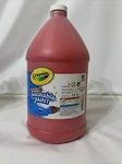 Crayola Washable Paint, Red, 1 Gal Bottle New. Price: $27.00.