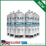 Polar Bbq & Stove Spray Paint-matte BLACK-6 X 13.5 Fl Oz Heat Resistant Barbeq New. Price: $60.46.