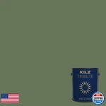 Kilz Tribute Paint Premiumr Interior Satin Peaceful Forest 1 Gallon New. Price: $109.37.