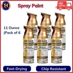 Rust Oleum Spray Paint, Pack Of 6, 11 Oz Satin Bronze For Universal Fast-drying New. Price: $71.21.