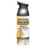 Rust-oleum 271474 Spray Paint, Antique Nickel, Flat Metallic, Solvent, 11 Oz New. Price: $12.25.