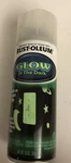 1) Rust-oleum 267026 Exterior Glow The Dark Fabric Fast Dry Spray Paint 10OZ New. Price: $28.99.
