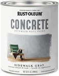 379908 Concrete Interior Wall Paint, Quart, Sidewalk Gray New. Price: $78.99.
