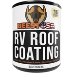 Beest Rv Roof Coating White, 32 Oz Covers Up To 12.5 Sq Ft (2 Coats), Solar R... New. Price: $46.19.