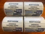 New Rolls Of Rust-oleum Universal Patching Fabric 4" X 50'. Price: $38.50.