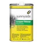 Sunnyside 47732 Lacquer Thinner, 1/4 Gal., Voc 24G/L New. Price: $13.59.