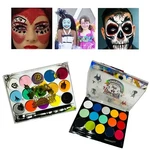 Face Kits For Kids - 30 Colors Large Water Based Paints, 2 Brushes New. Price: $15.00.