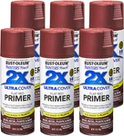 Rust-oleum Painter's Touch 2X Ultra Cover Flat Red Primer, 72 Oz 249086-6 Pk New. Price: $65.99.