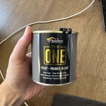All-in-one Paint & Primer Grey Satin, 8.5 Fl OZ/250ML 1 Coat Formula Ea... New. Price: $23.95.