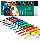 Mont Marte 12 Pc Acrylic Paint Set Ml Each Signature Pigment Satin Finish New. Price: $13.99.