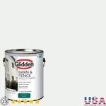 Exterior Wood Paint Durable Liquid Flat Finish Barns Fences Surfaces 1 Gallon Us New. Price: $39.27.