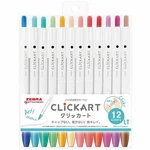 Zebra Clickart Light Color Water-based Pen WYSS22-12CLT From Japan New. Price: $22.50.