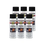 Rust Oleum Professional Inverted Striping Paint 18 Oz Pack 6 Black New. Price: $71.49.