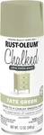 Rust-oleum Tate Green Chalked All-in-one Ultra Matte Spray Paint Coat Cove New. Price: $20.99.