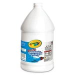Crayola Washable Paint, White, 1 Gal Bottle New. Price: $33.98.