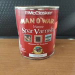 Valspar 80-7509 Man O' War Varnish, Gloss, One Quart $ New. Price: $19.90.