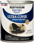 1 Qt 267332 Canyon Black Painters Touch 2X Ultra Cover Premium Latex Paint, Sati New. Price: $32.28.