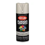 Krylon Fusion K02772007 ALL-IN-1 Spray Paint For In/outdoor Metallic Nickel New. Price: $16.99.