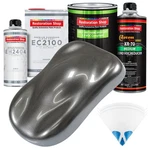 Meteor Gray Metallic Low Voc Urethane Basecoat Quart Kit & European Clear New. Price: $235.99.