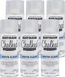 Rust-oleum 302599 Chalked Ultra Spray Paint, 11 Ounce, Pack Of 6, Matte Clear New. Price: $69.99.